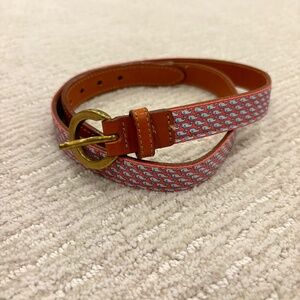 Two Vineyard Vines Skinny Belts (XS & S)